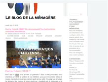 Tablet Screenshot of leblogdelamenagere.info
